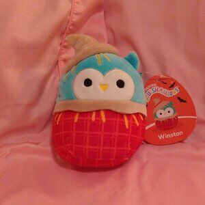 Winston Squishmallow Halloween Scarecrow 5-inch